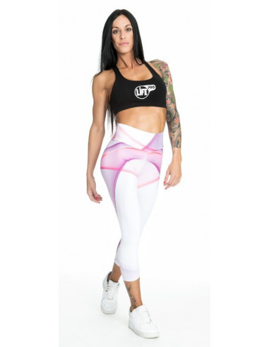 LIFE PRO SPORTS LEGGINGS WHITE (41)