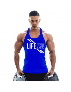 BUCROS T-Shirt Homme Hommes Summer Short Sleeve Fitness T-Shirt Running  Sport Gym Muscle T-Shirts Workout Casual Tops Vêtements-Blue,4XL :  : Mode