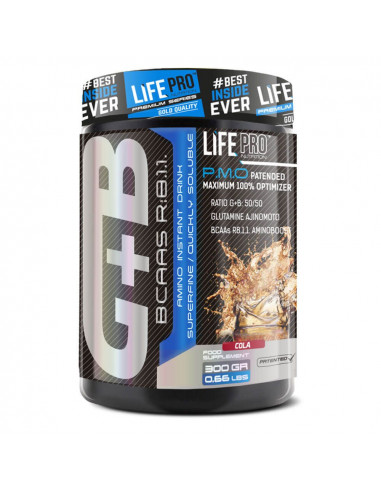 LIFE PRO BCAA + GLUTAMINE AJINOMOTO 300G