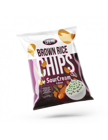 LIFE PRO FIT FOOD BROWN RICE CHIPS 60G