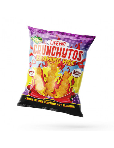 LIFE PRO FIT FOOD CRUNCHYTOS 20% PROTEIN VEGAN 60G