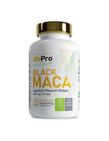 LIFE PRO BLACK MACA 60 CAPS