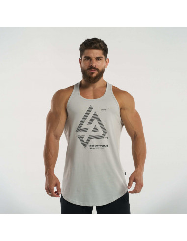 LIFE PRO SLEEVELESS BE PROUD GREY